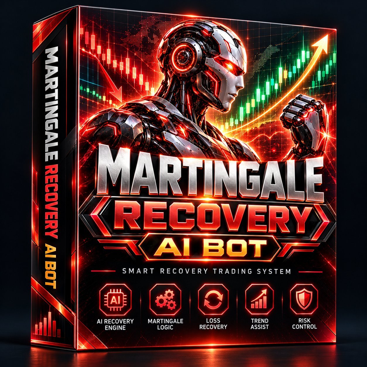 Martingale Recovery AI Bot — High-Risk Automated Trading System